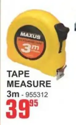 Cashbuild Tape measure offer