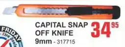 Cashbuild Capital snap off knife offer