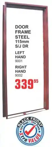 Cashbuild Door frame steel offer
