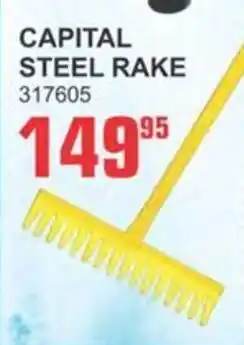 Cashbuild Capital steel rake offer