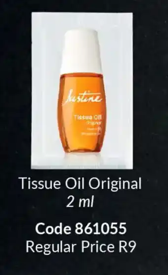 Justine Tissue Oil Original offer