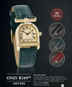 Justine The Amari Watch offer
