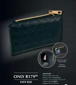 Justine Imka Wallet offer
