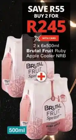 Checkers Brutal Fruit Ruby Apple Cooler NRB offer