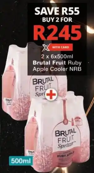 Checkers Brutal Fruit Ruby Apple Cooler NRB offer