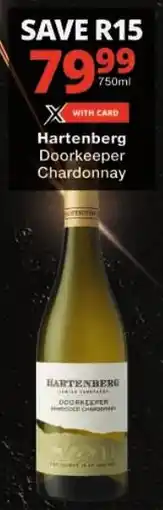 Checkers Hartenberg Doorkeeper Chardonnay offer