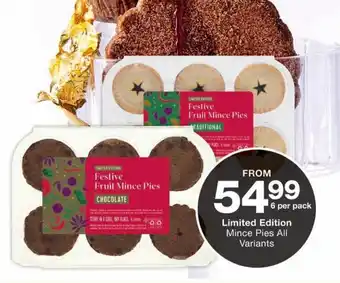 Checkers Limited Edition Mince Pies All Variants offer