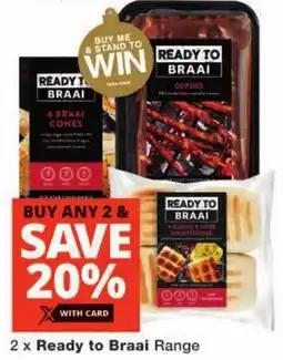 Checkers Ready to Braai Range offer