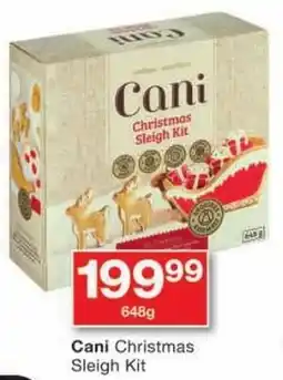 Checkers Cani Christmas Sleigh Kit offer