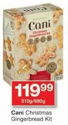 Checkers Cani Christmas Gingerbread Kit offer