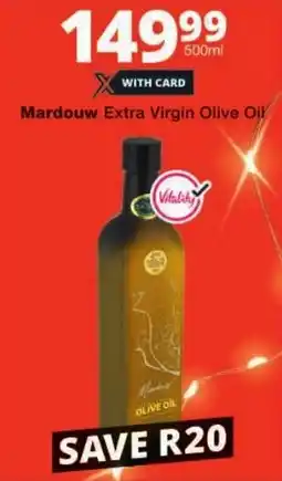 Checkers Mardouw Extra Virgin Olive Oil offer