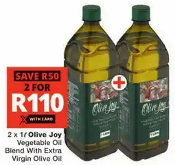 Checkers Olive Joy Vegetable Oil Blend With Extra Virgin Olive Oil offer