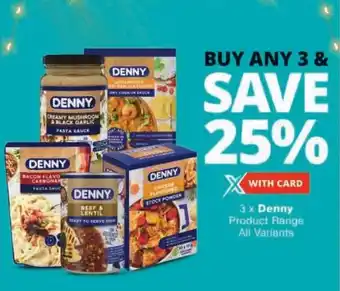 Checkers Denny Product Range All Variants offer