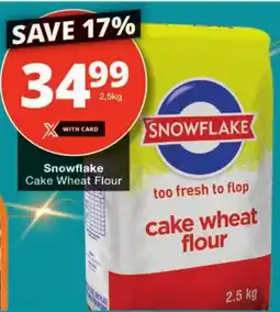 Checkers Snowflake Cake Wheat Flour offer