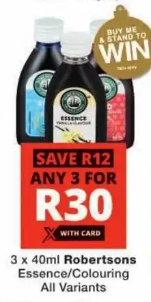 Checkers Robertsons Essence/ Colouring All Variants offer