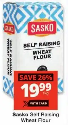 Checkers Sasko Self Raising Wheat Flour offer