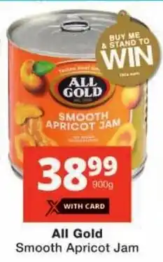 Checkers All Gold Smooth Apricot Jam offer