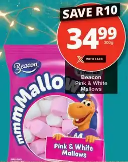 Checkers Beacon Pink & White Mallows offer