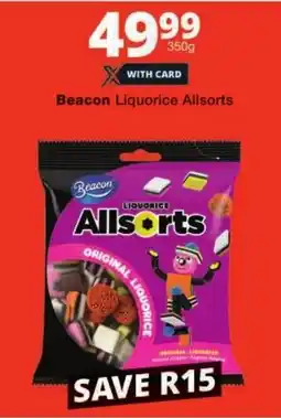 Checkers Beacon Liquorice Allsorts offer