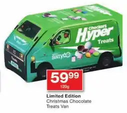 Checkers Limited Edition Christmas Chocolate Treats Van offer