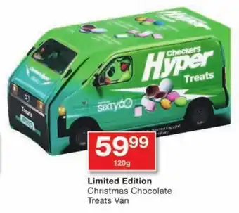 Checkers Limited Edition Christmas Chocolate Treats Van offer
