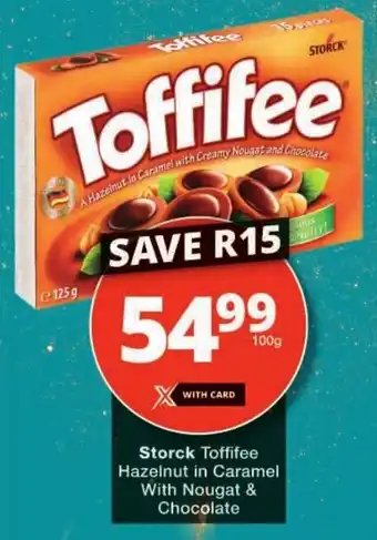 Checkers Storck Toffifee Hazelnut in Caramel With Nougat & Chocolate offer