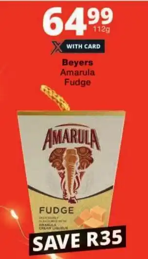 Beyers Amarula Fudge