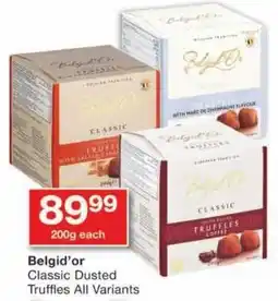 Checkers Belgid'or Classic Dusted Truffles All Variants offer