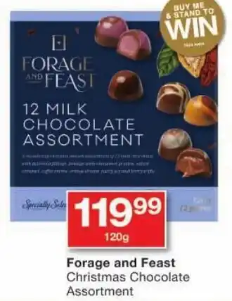 Checkers Forage and Feast Christmas Chocolate Assortment offer