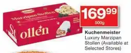 Checkers Kuchenmeister Luxury Marzipan Stollen offer
