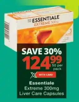 Checkers Essentiale Extreme 300mg Liver Care Capsules offer