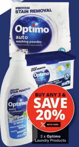 Checkers Optimo Laundry Products offer