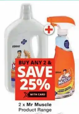 Checkers Mr Muscle Product Range offer