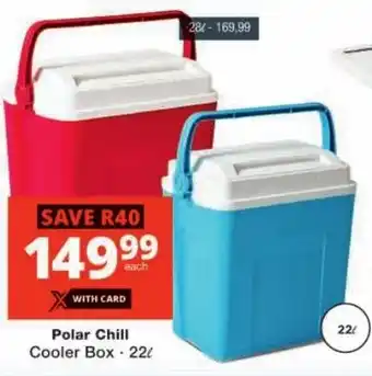 Checkers Polar Chill Cooler Box offer