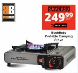 Checkers BushBaby Portable Camping Stove offer