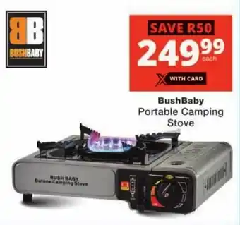 Checkers BushBaby Portable Camping Stove offer