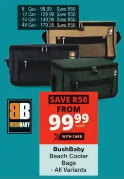 Checkers BushBaby Beach Cooler Bags offer
