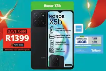 Checkers Honor X5b offer