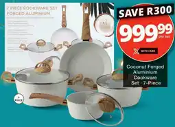 Checkers Coconut Forged Aluminium Cookware Set offer