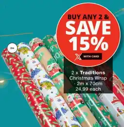 Checkers Traditions Christmas Wrap offer