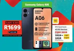 Checkers Samsung Galaxy A06 offer