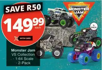 Checkers Monster Jam VS Collection offer