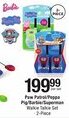 Checkers Paw Patrol/ Peppa Pig/ Barbie/ Superman Walkie Talkie Set offer