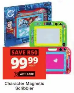 Checkers Character Magnetic Scribbler offer