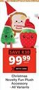 Checkers Christmas Novelty Fun Plush Accessory offer
