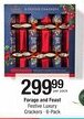 Checkers Forage and Feast Festive Luxury Crackers offer
