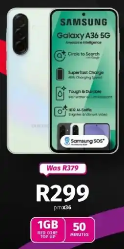 Vodacom SAMSUNG Galaxy A36 5G offer