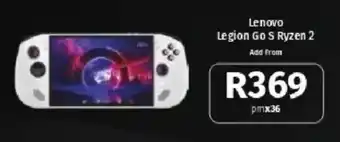 Vodacom Lenovo Legion Go S Ryzen 2 offer