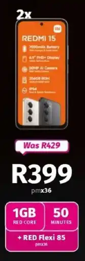 Vodacom Redmi 15 offer