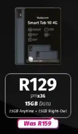 Vodacom Vodacom Smart Tab 10 4G offer